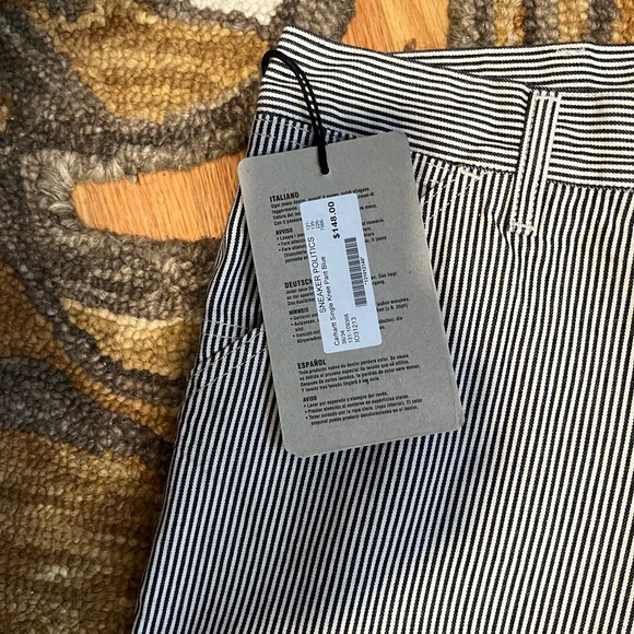 NWT CARHARTT WIP PINSTRIPE PANTS 36/34 - Picture 2 of 3